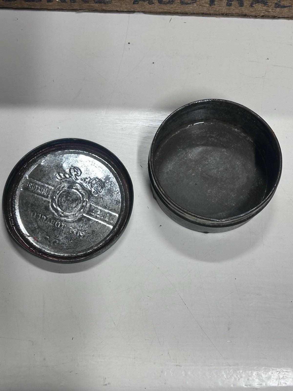 Vintage Dr Pat Irish Mixture Pipe Tobacco Tin – Australia – Nice Patina