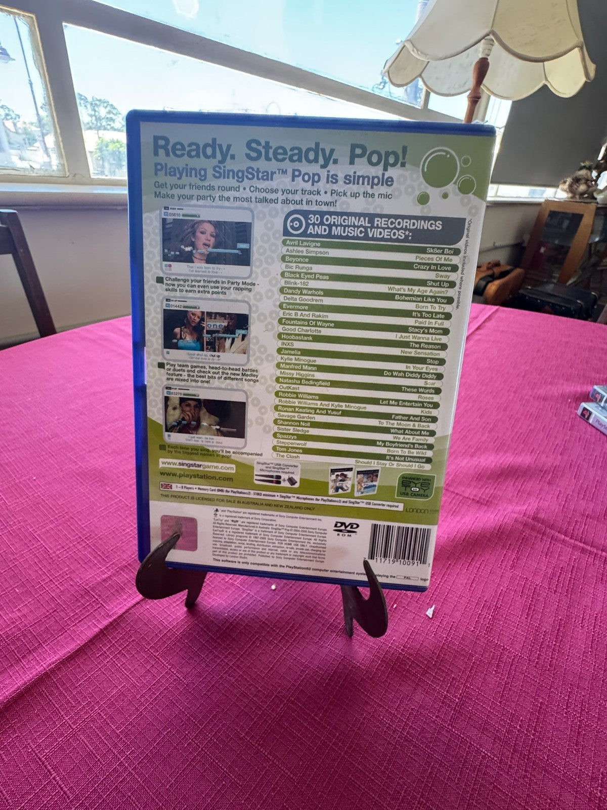 SingStar Pop - PS2 PAL Party Karaoke Game | 2007