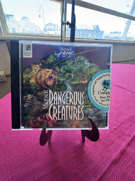 Microsoft Dangerous Creatures PC CD-ROM (PAL) – Complete w Manual | 1994