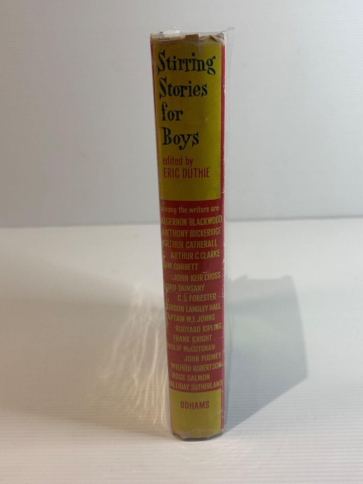 Stirring Stories for Boys HC DJ 1st Ed Eric Duthie Odhams c1950s Adventure Sci-F