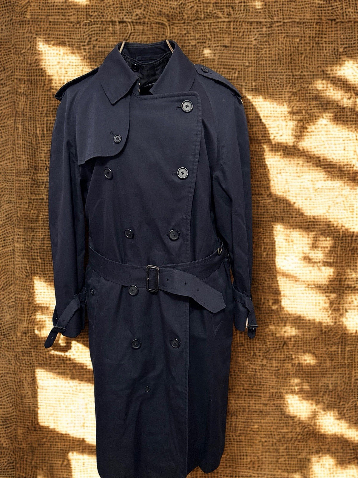 AS NEW Vintage Burberrys Trench Coat 52R Made in England Removable Wool Liner