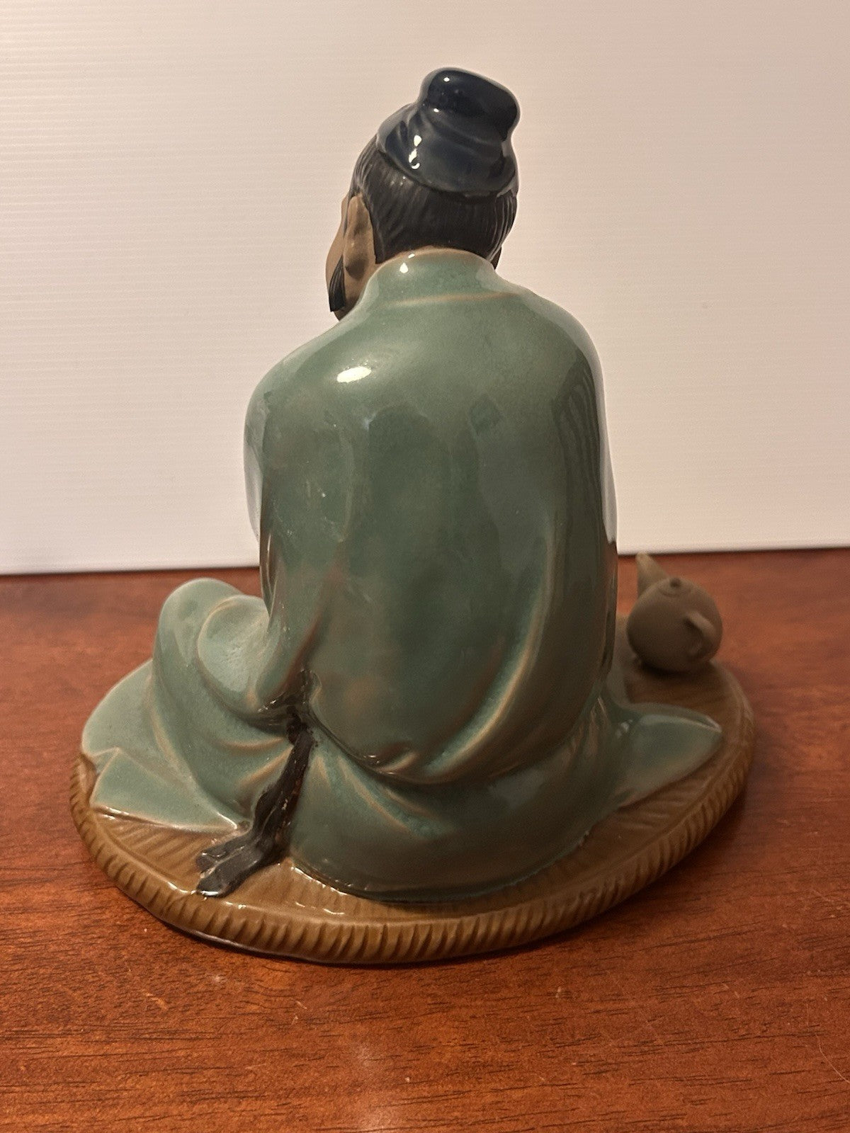 Shiwan Mudman Figurines Set of 5 Woh Jeong/Wan Jiang China Pottery 1950s–70s