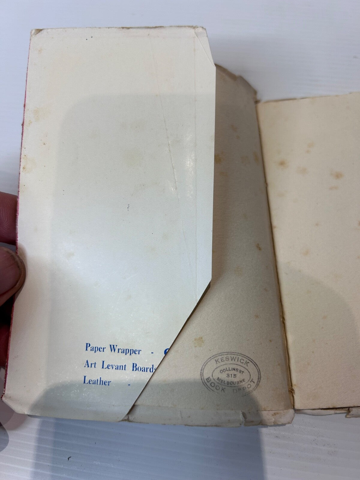 Peggy the Second F.W. Boreham 1935 1st Ed HC DJ Epworth Press Vintage