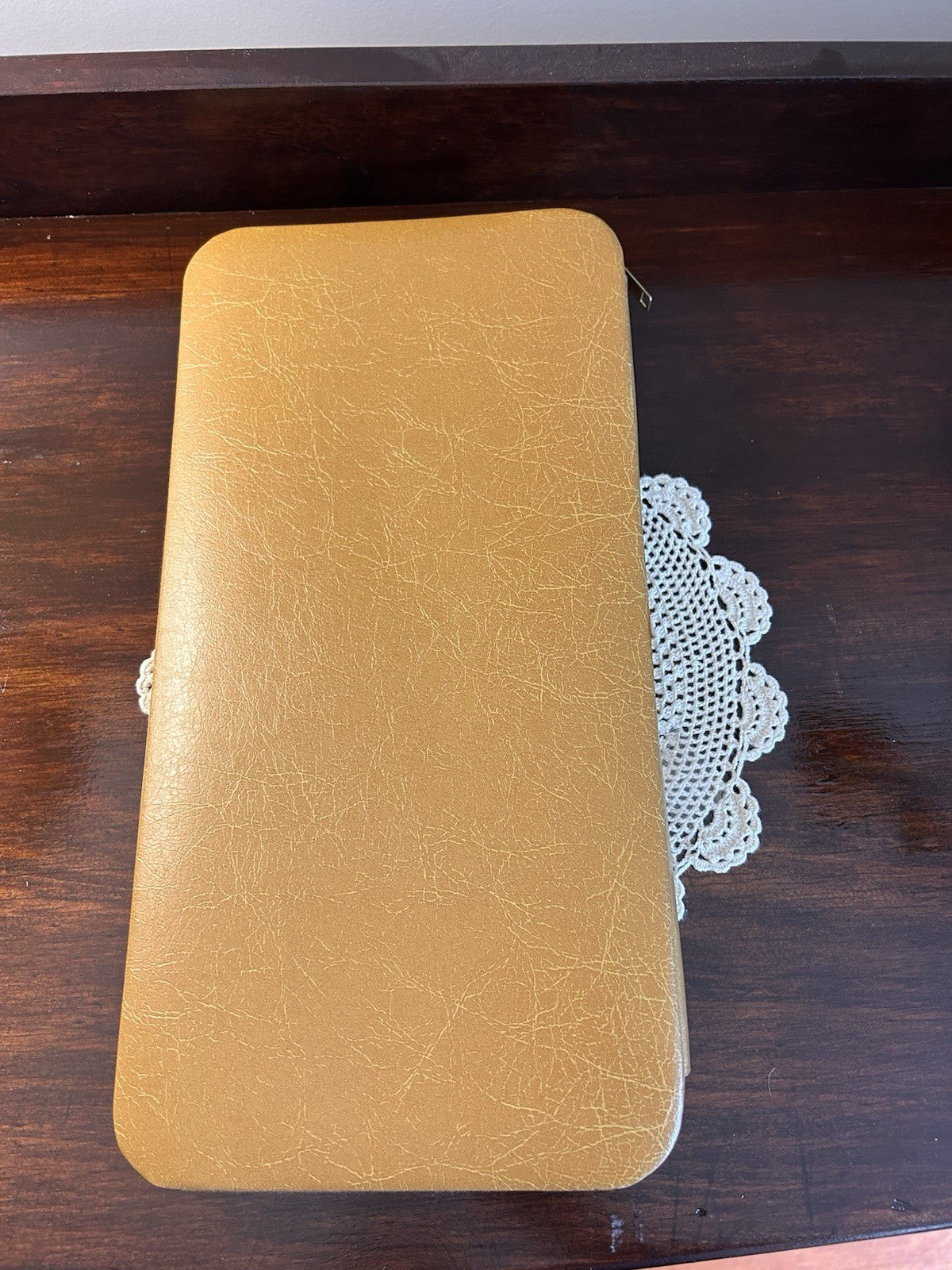 Vintage Vermont Documents Folder PVC Binder Made in NSW Red Lining 1960s