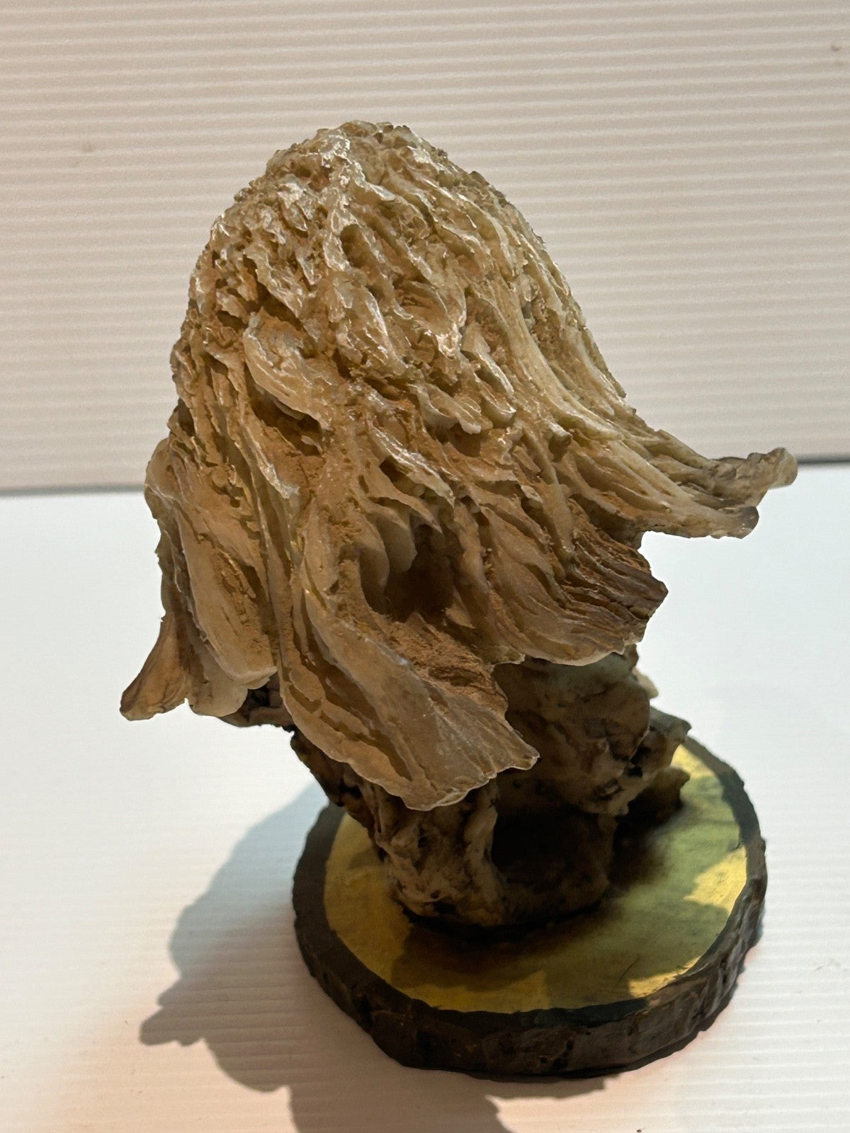 Vintage Resin Eagle Head Bust Sculpture 14cm Wildlife Bird of Prey Figurine