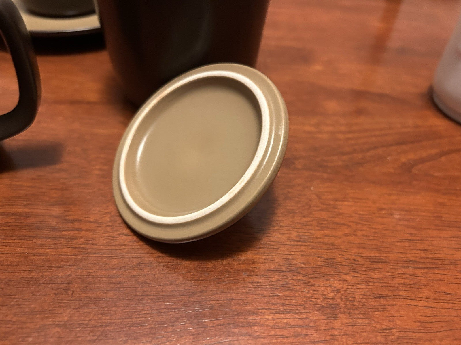 Mikasa Terra Stone Bronze Green J4001 Japan Coffee Set 5 Cups