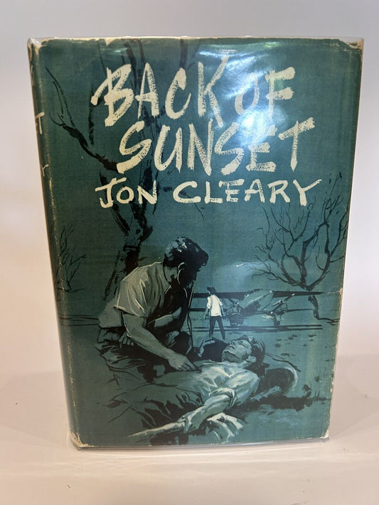 Jon Cleary ‘Back Of Sunset’ 1959 Edition With Dust Jacket