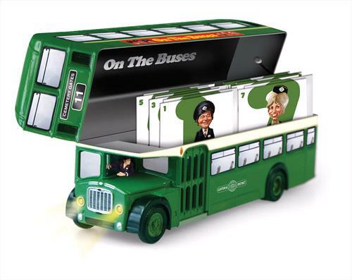 On The Buses Ltd Ed Bus DVD Box Set Lights Up 2009 #0253/5000 Complete series