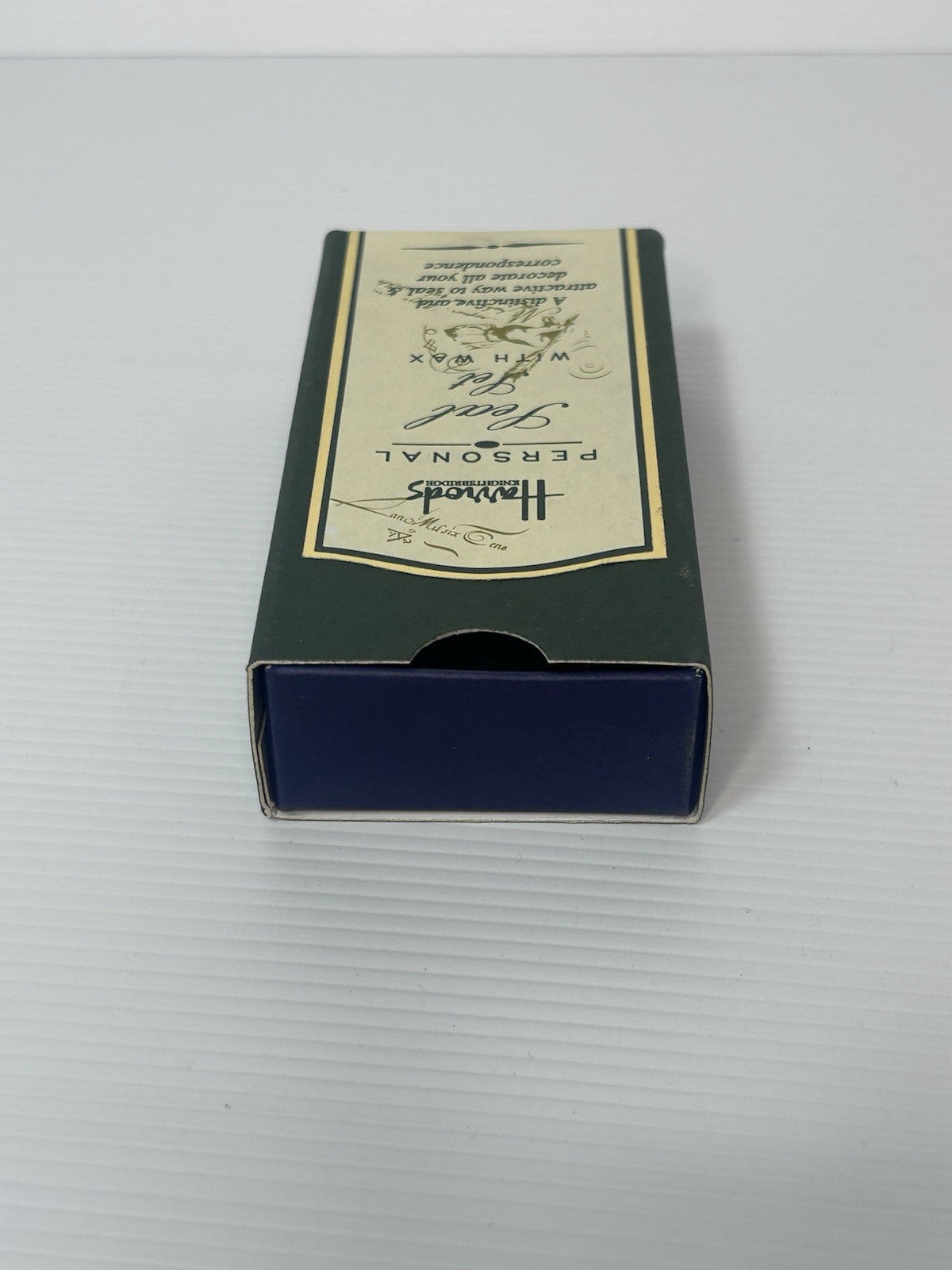 Harrods Great Britain Personal Letter “G” Seal Set with Wax in Original Box New