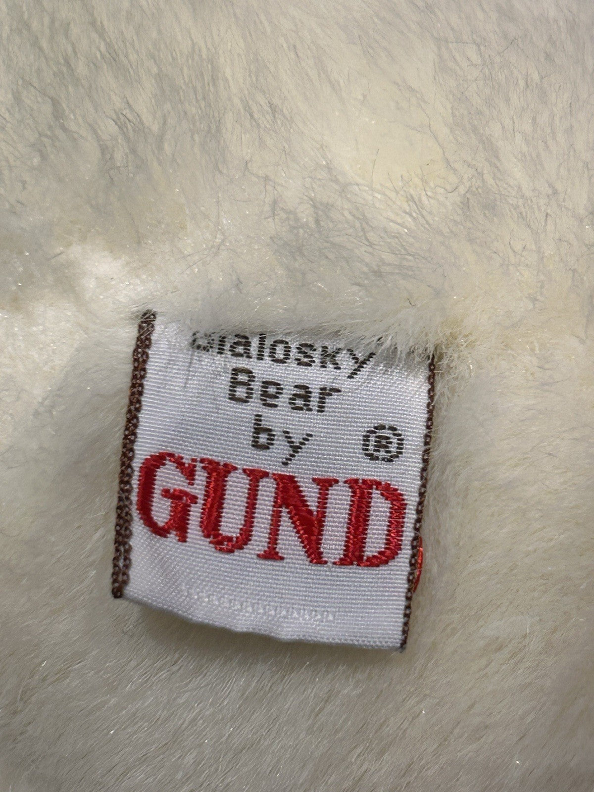 GUND Bialosky Friends Teddy Bear Pink Knitted Jumper Plush Soft Toy W Orig Tag