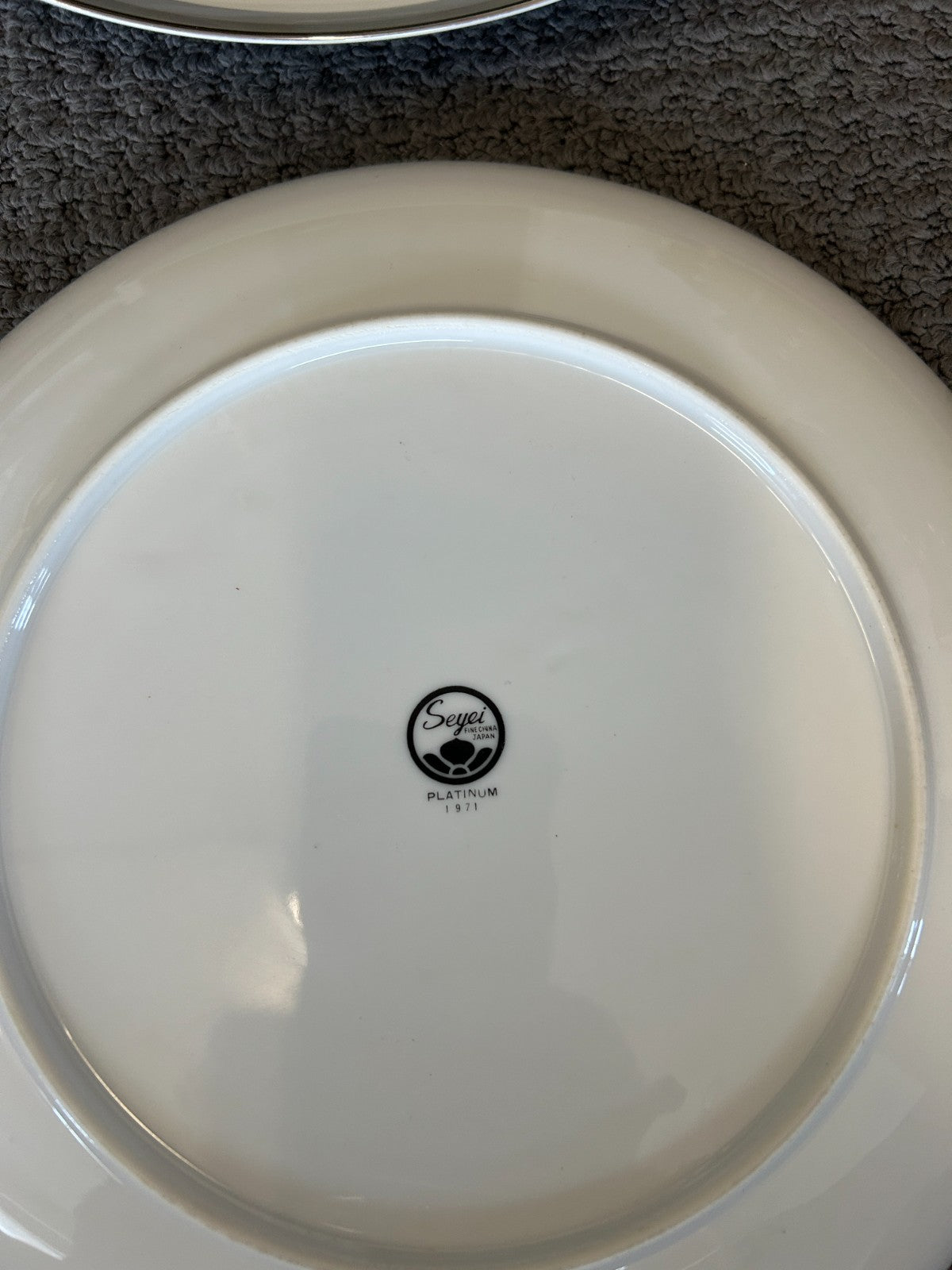 Vintage Yamato Fine China “Royalty Series” Platinum Dinner Set - 63 pieces