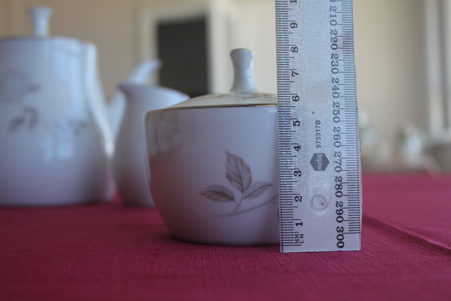 Noritake Rosay Tea Set (10pc) Japanese Vintage Teapot, Cups, & More