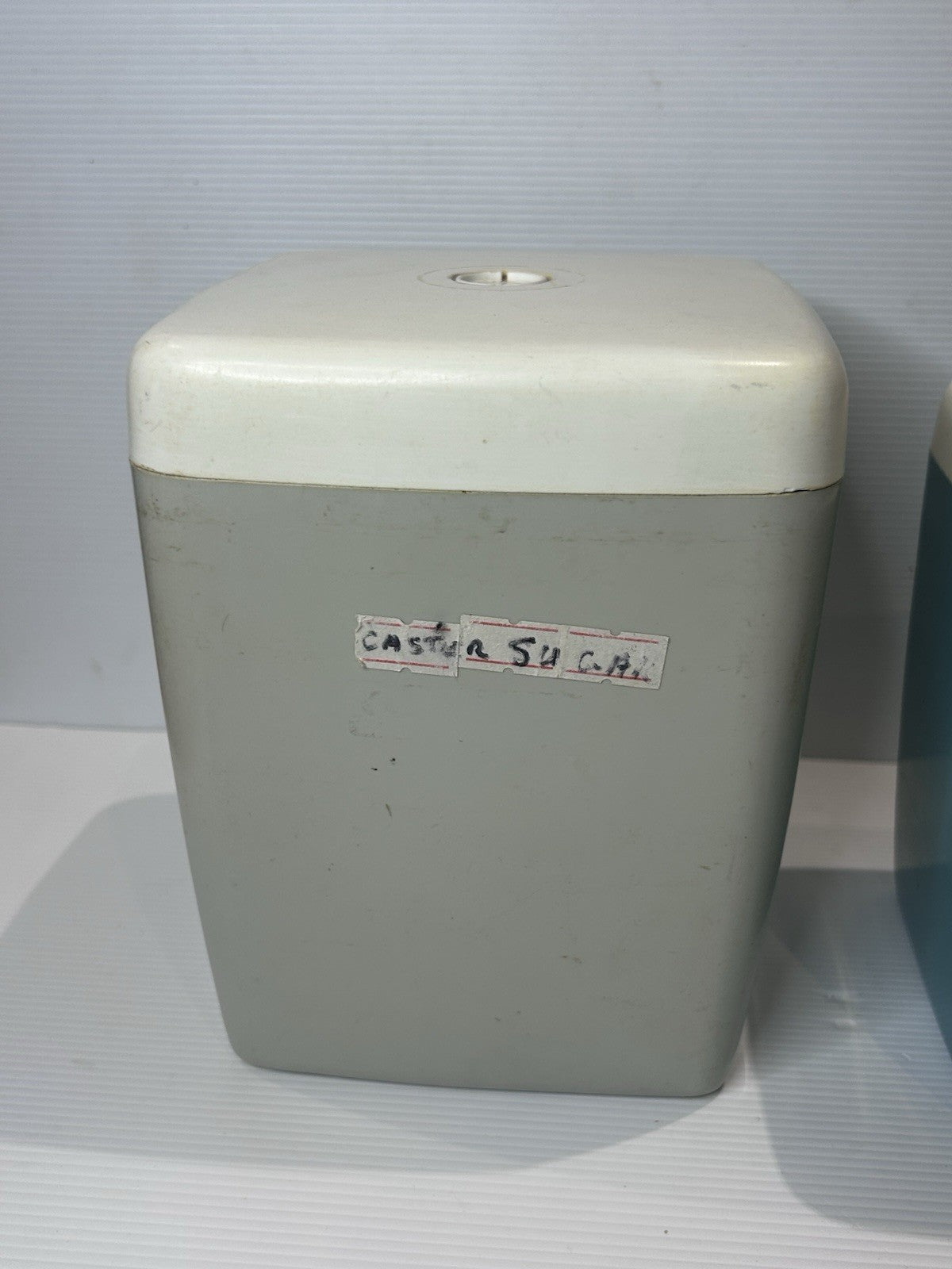Vintage Nally Kitchen Canisters Set of 4 – Sugar Rice Tea Coffee Retro 1950s