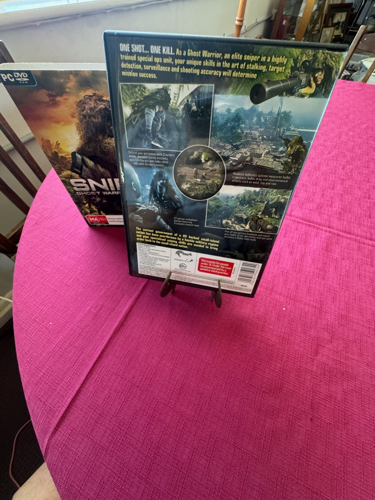 Sniper Ghost Warrior PC DVD-ROM – Complete w Manual & Disc | 2010