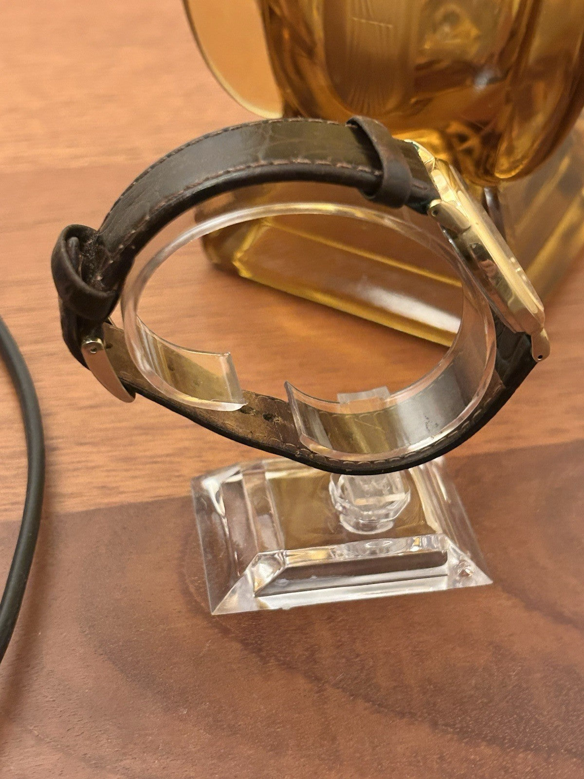 Vintage Seiko Quartz Mens Dress Watch Date 7N32-0C10 Japan Gold Tone 1990s