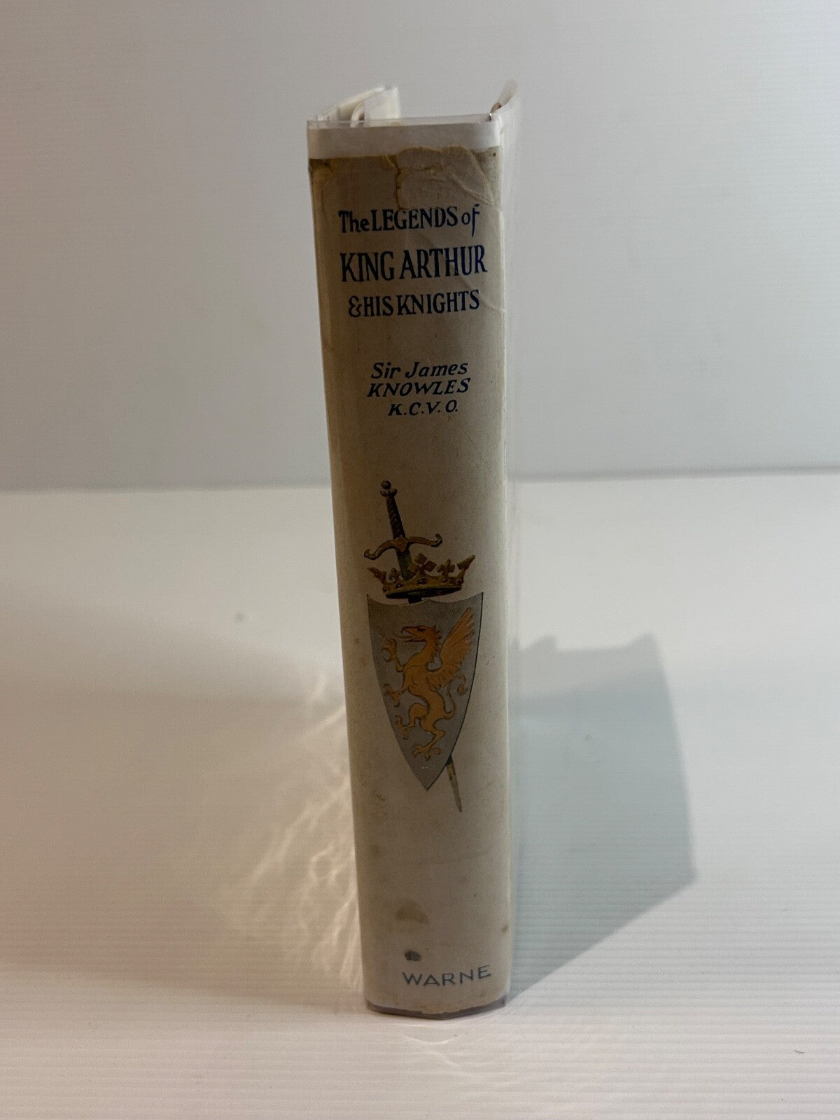 The Legends of King Arthur HC DJ Sir James Knowles Warne c.1949 340pp