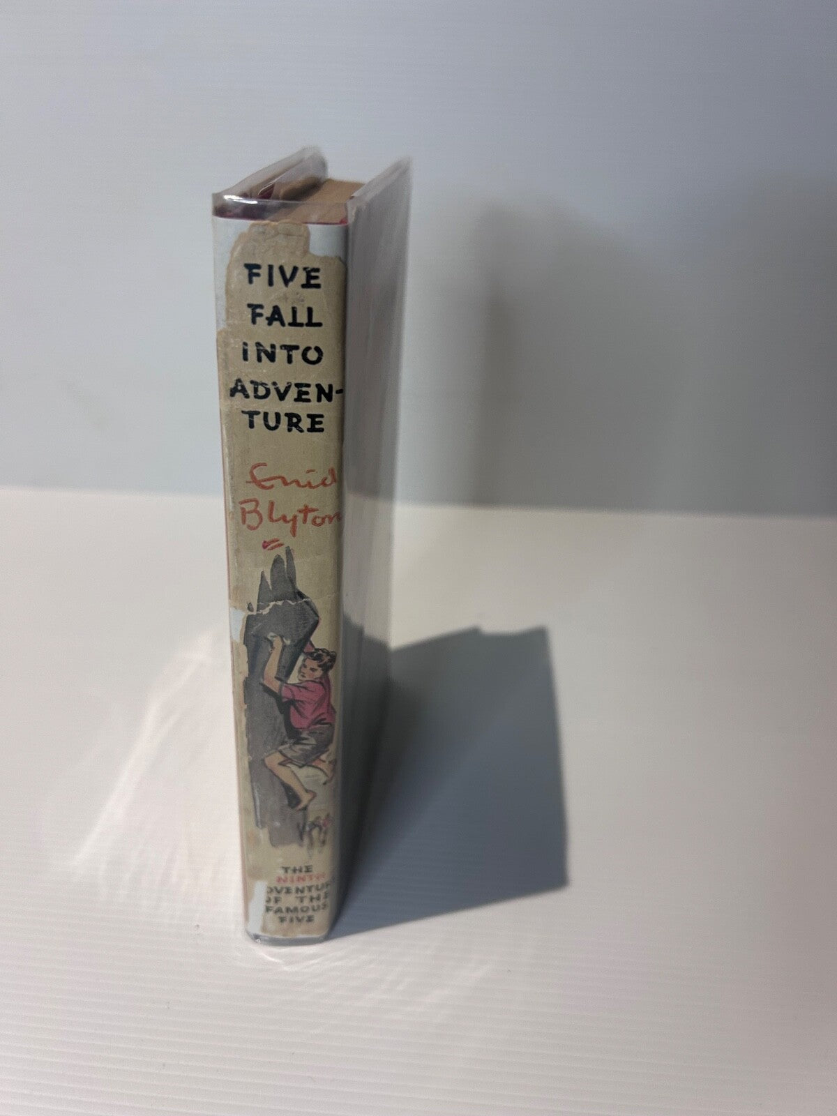 Five Fall Into Adventure Enid Blyton 1953 HC DJ 4th Impression H&S Famous Five