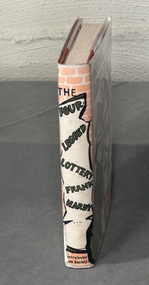 The Four - Legged Lottery, Frank Hardy, Hard cover, D.J., 1st edition (1958)