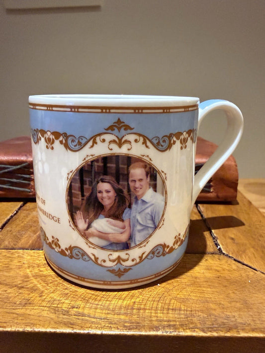 2013 Royal Heritage 1st Baby Prince of Wales George Official Birth Coffee Mug