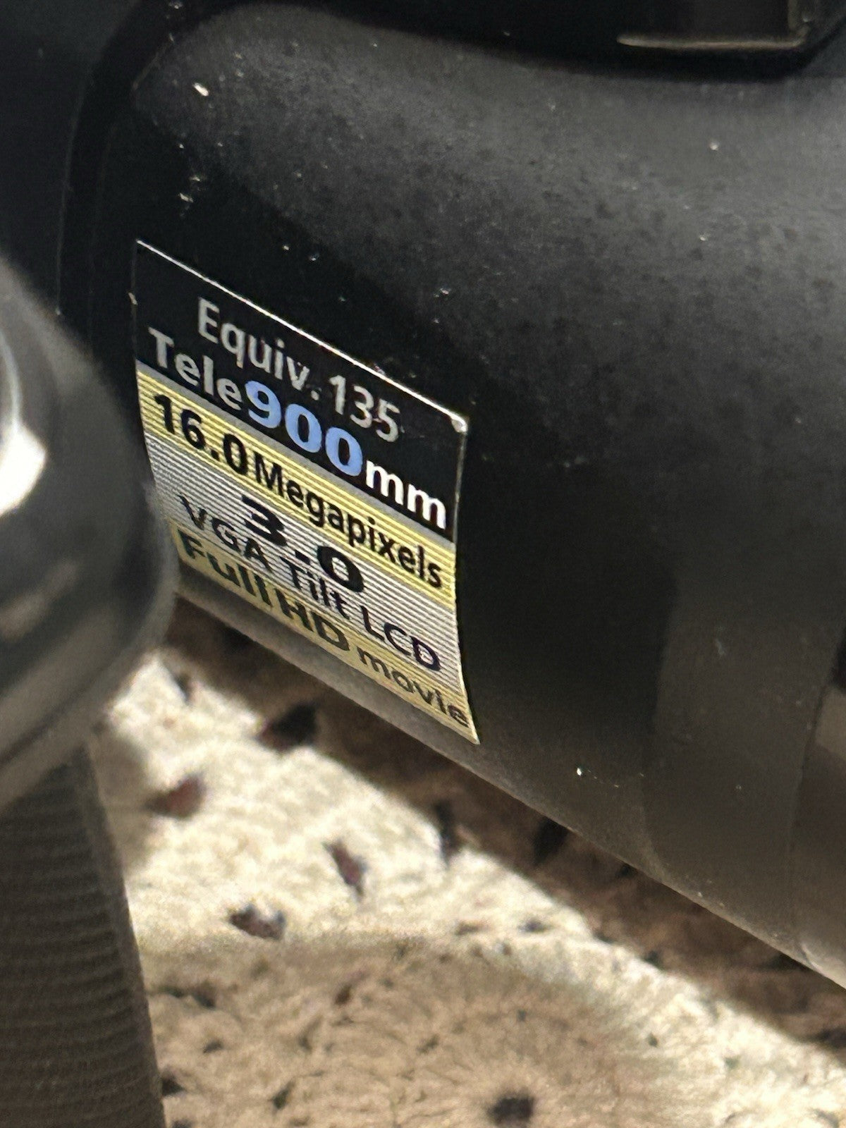 Nikon Coolpix B500 Digital Camera 16MP 40x Zoom with Case & Strap – Works