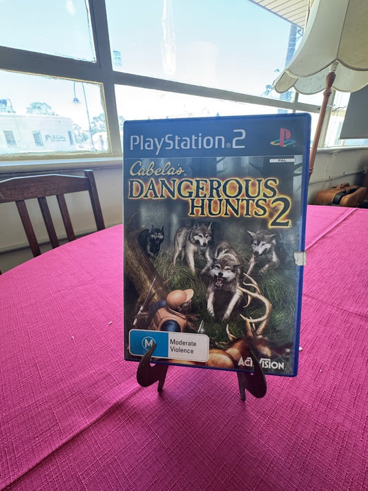 Cabela’s Dangerous Hunts 2 PS2 PAL – Complete w/ Manual | 2005