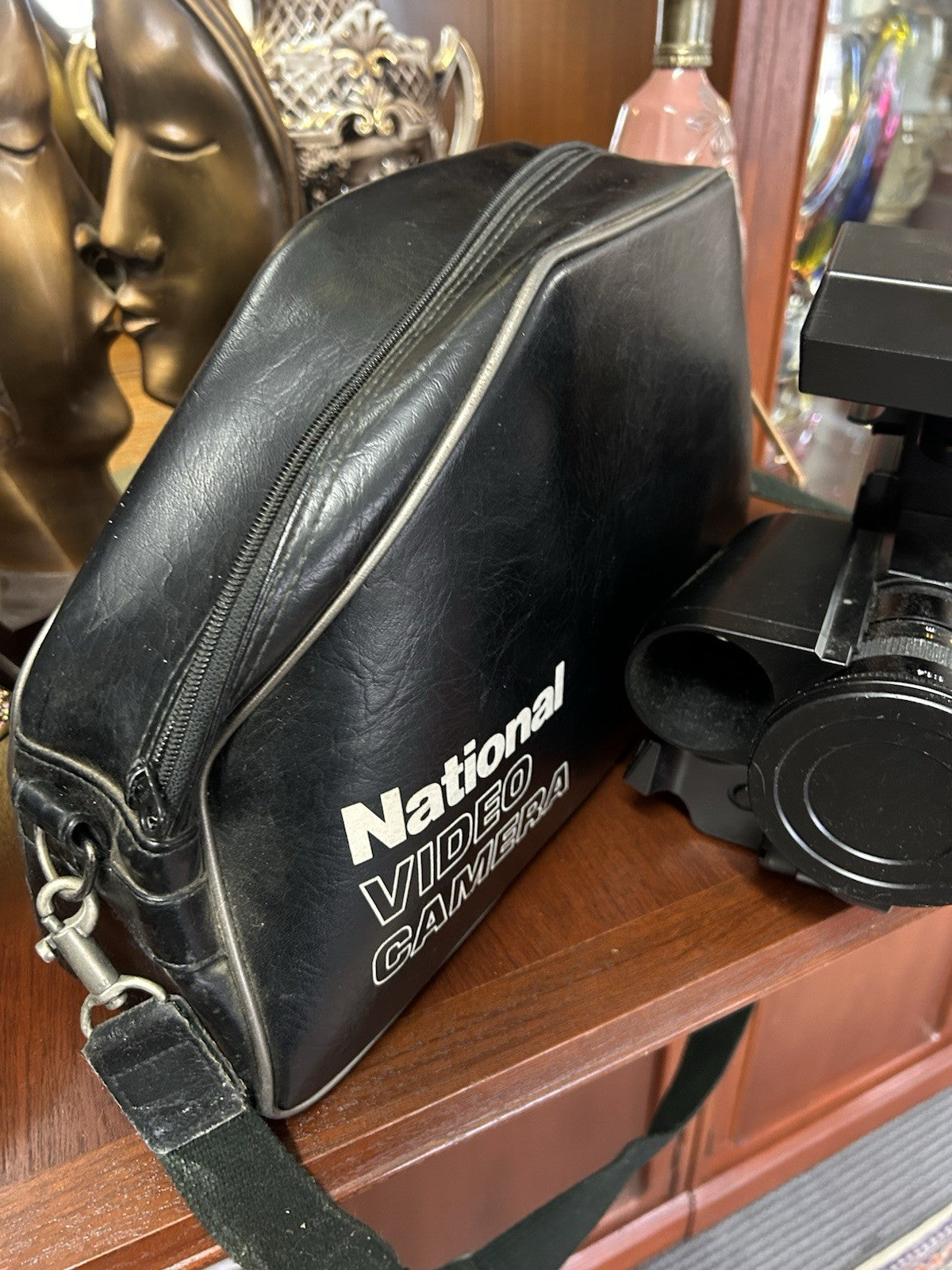 Vintage National Saticon VHS Video Camera WV-P200N + Original Bag