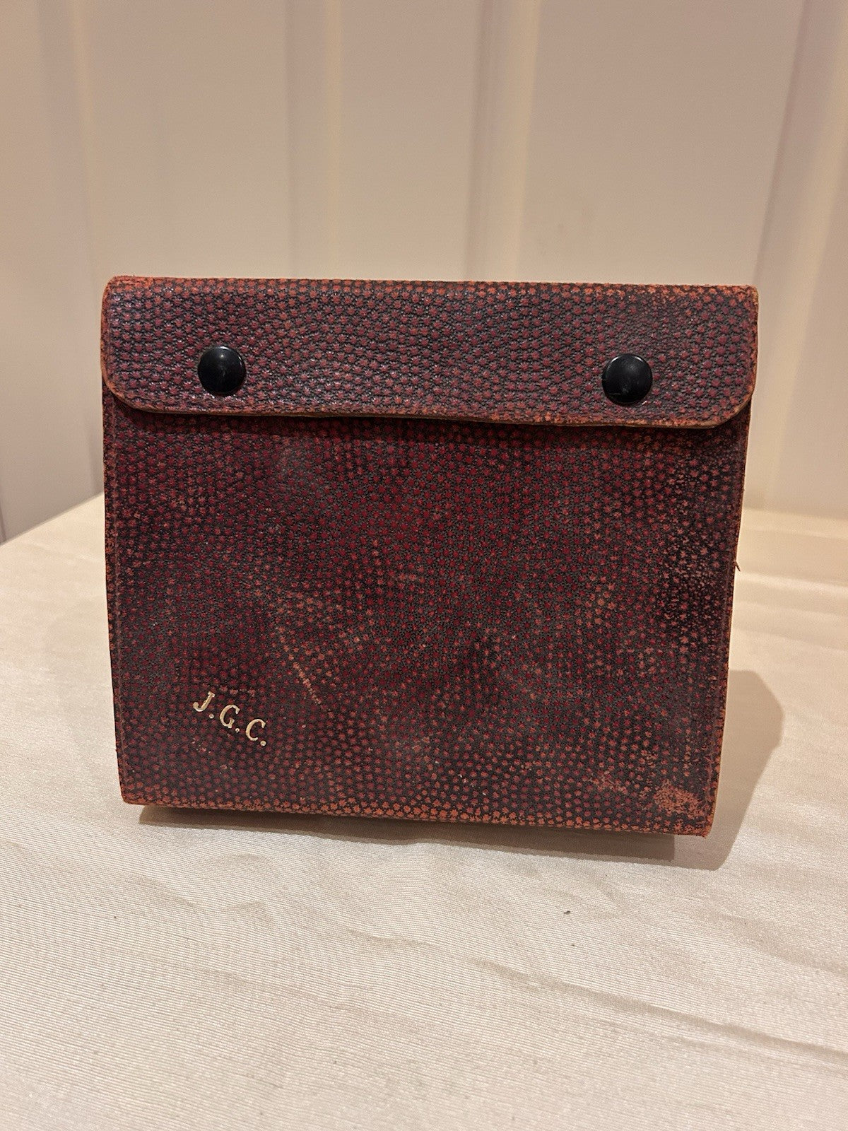 Vintage Fifth Avenue Gentleman’s Grooming Kit Monogrammed JGC Travel Case