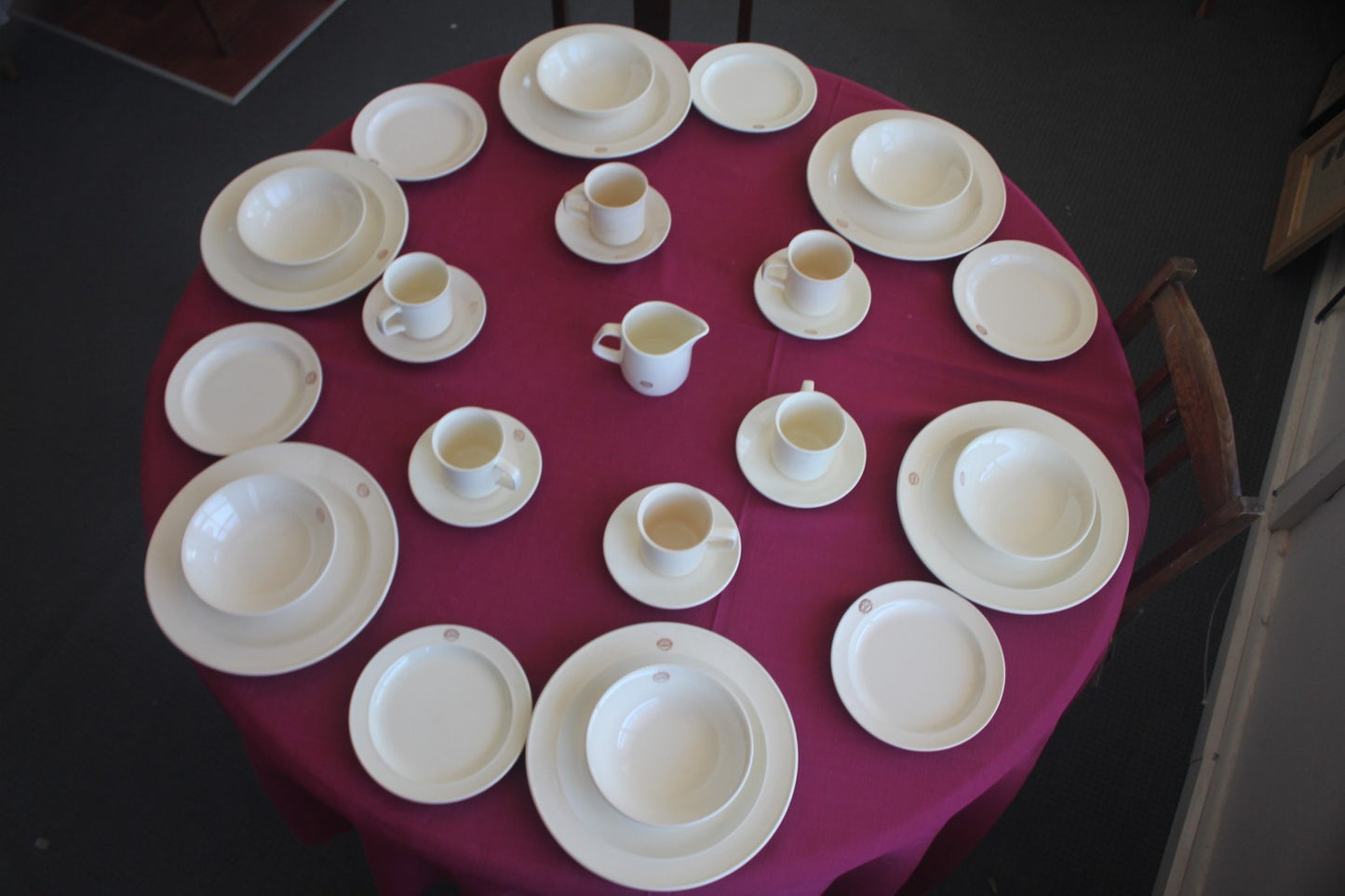 Vintage Bendigo Pottery 1858 Australia | Heritage Classic White Dinner Set