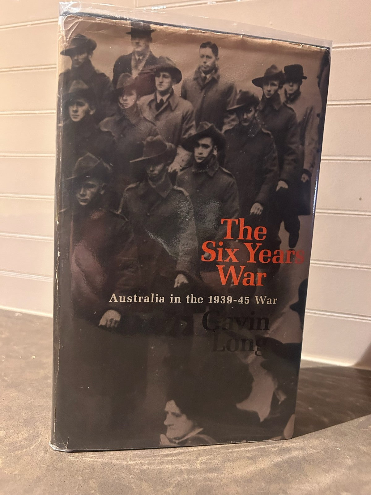 WWII Remembrance Calligraphy c1945 + The Six Years War Book 1973 Australia