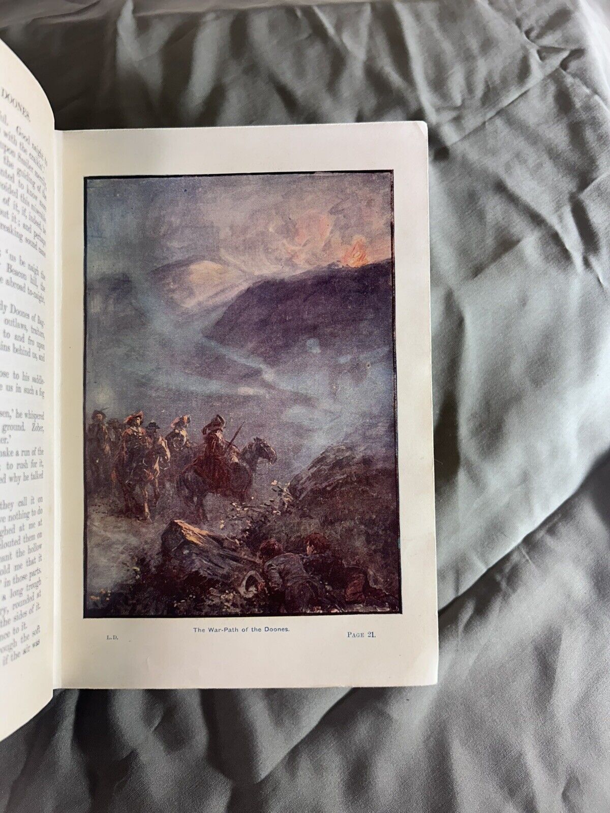 Lorna Doone 1900s edition by BLACKMORE, R. D.  with colour illustrations