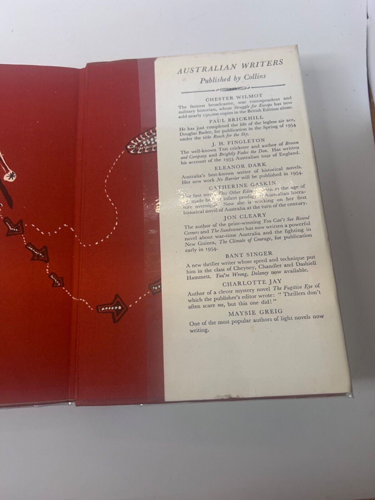 THE SUNBURNT COUNTRY PROFILE OF AUSTRALIA , 1953 FIRST EDITION AUSTRALIANA ,