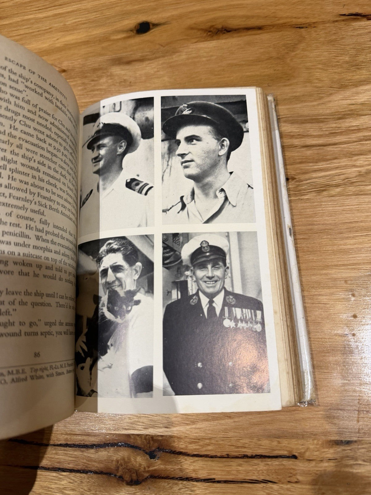 Escape of the Amethyst C.E. Lucas Phillips 1957 1st Ed Heinemann Naval History