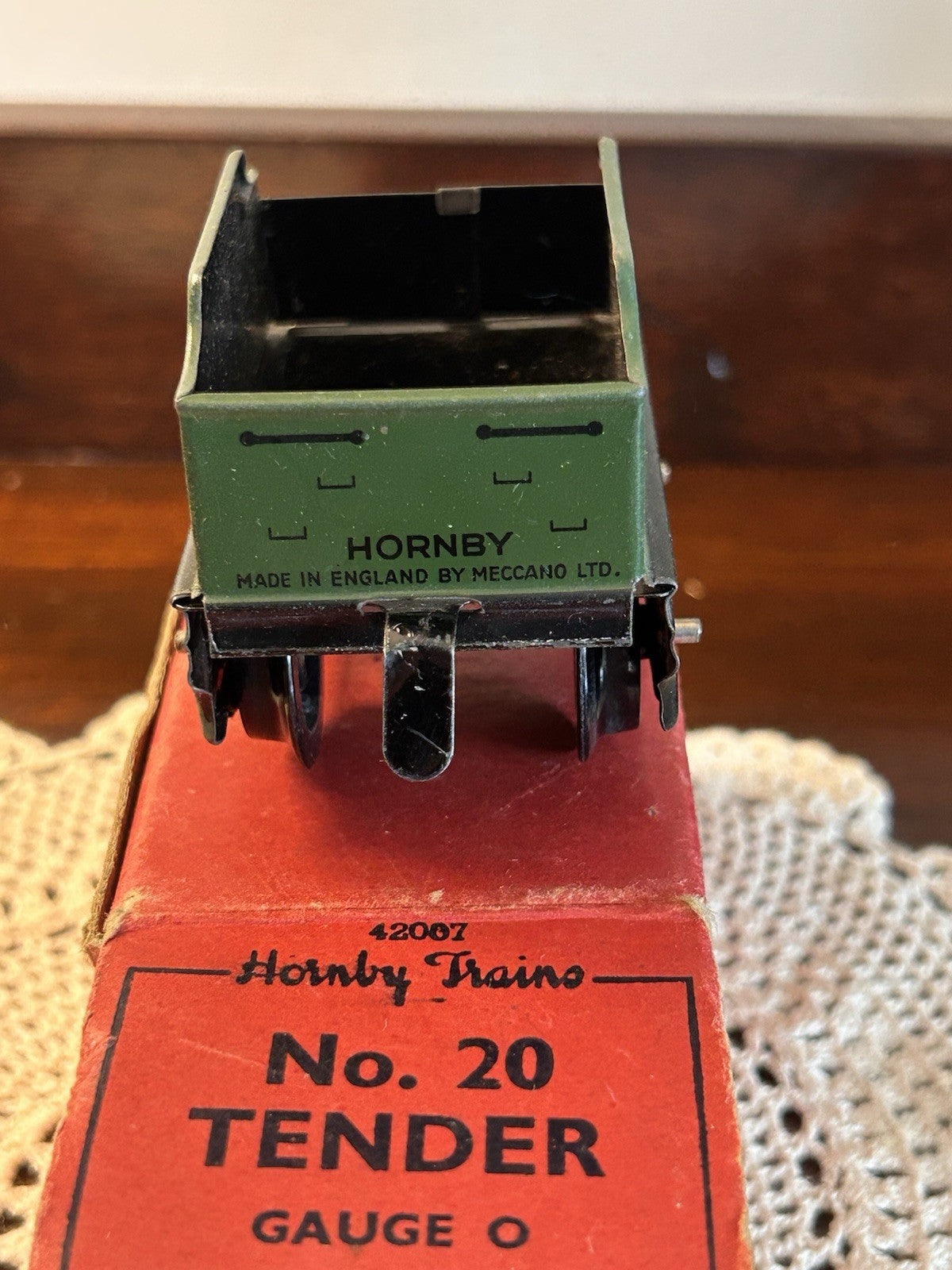 Hornby Trains No.20 Tender Gauge O Meccano Ltd Boxed British Railways