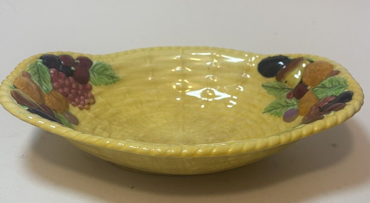 Carlton Ware Embossed Fruit Basket Bowl – Vintage 1930s-50s Design No 777360