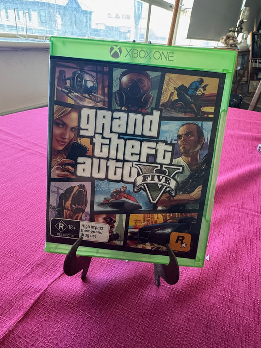 Grand Theft Auto V GTA 5 Xbox One Complete w Manual – PAL | 2014
