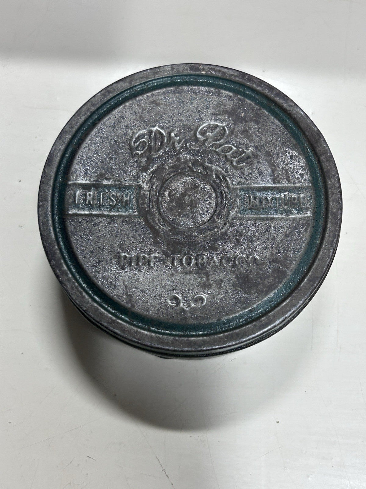 Vintage Dr Pat Irish Mixture Pipe Tobacco Tin – Australia – Nice Patina