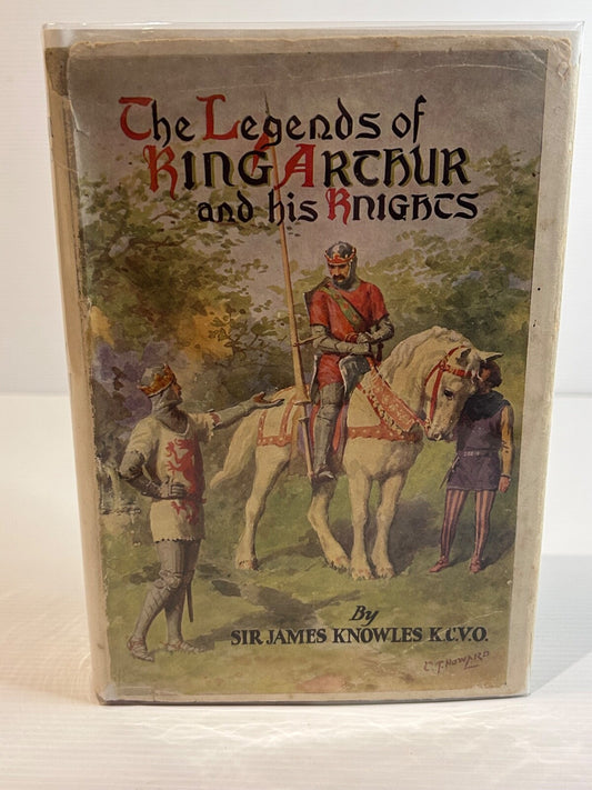 The Legends of King Arthur HC DJ Sir James Knowles Warne c.1949 340pp