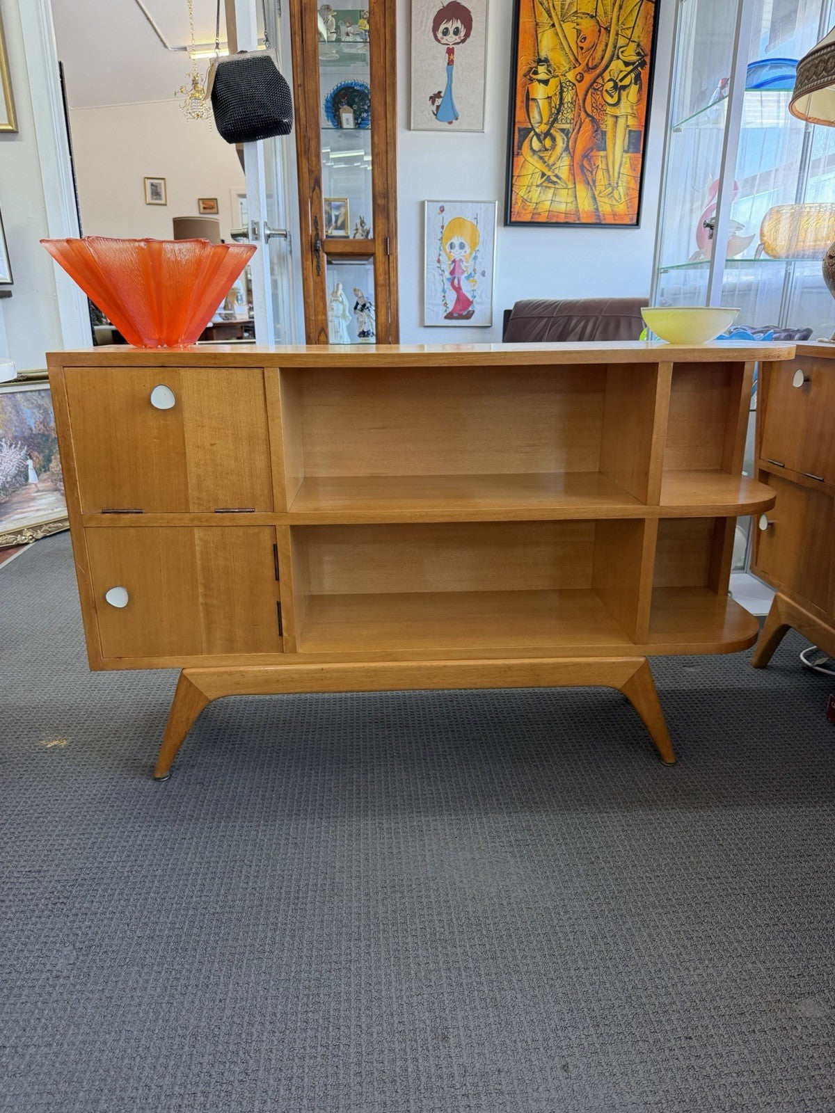 Dario Zoureff Cabinet Bookcase Australian MCM Late 1950s Early 1960s