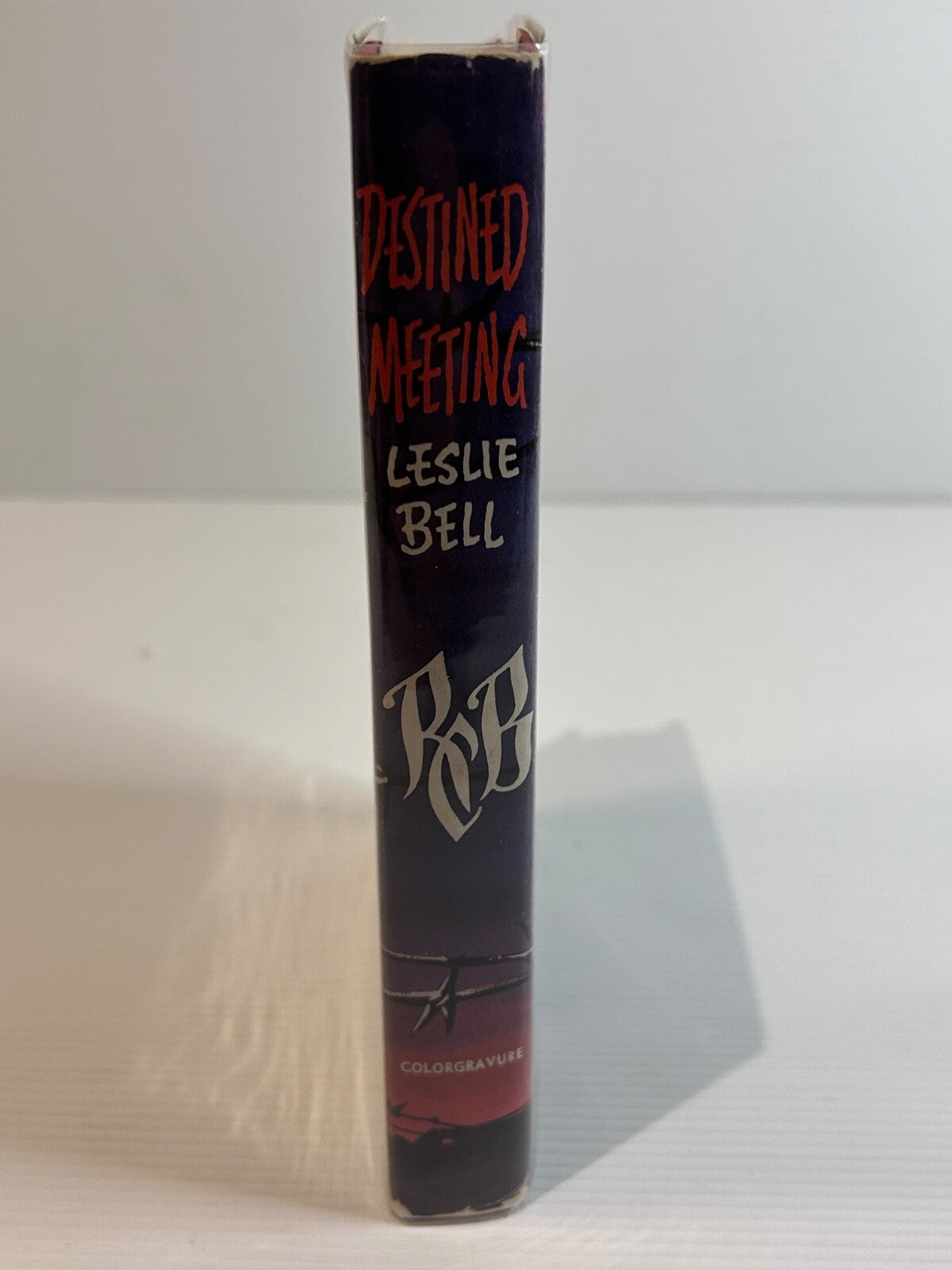 Destined Meeting Leslie Bell 1960 HC DJ POW Changi Readers Book Club
