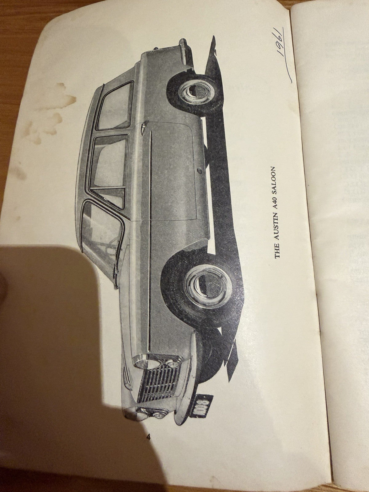 1959 Austin A40 Driver’s Handbook Original 97H 1650B BMC Car Manual