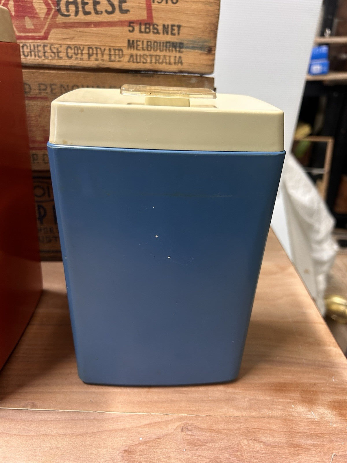 Nylex Retro 1960s Flour & Rice Canisters Set Made in Australia Kitchen