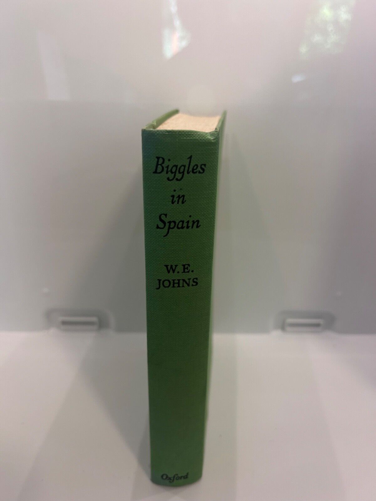 Biggles In Spain - Hardcover Book By Captain W E Johns with Dust Jacket