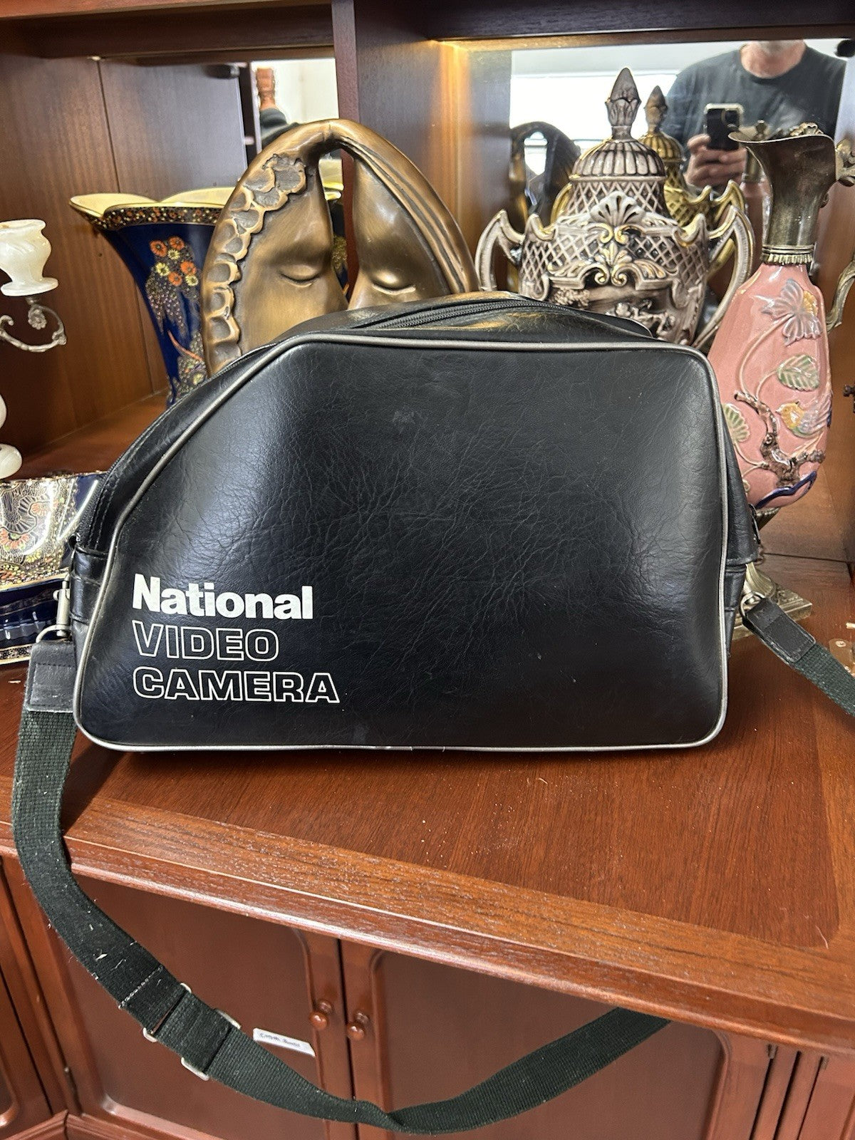 Vintage National Saticon VHS Video Camera WV-P200N + Original Bag