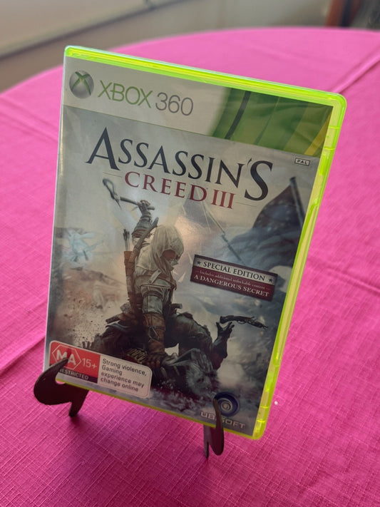 Assassin’s Creed III Xbox 360 PAL – Complete Special Edition w Manual | 2012