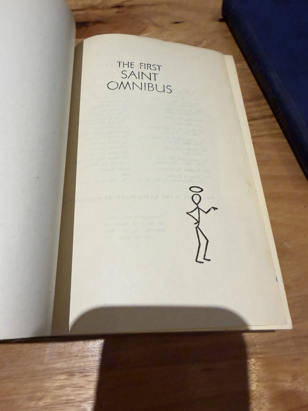 Leslie Charteris The First Saint Omnibus 1950 4th Impression Hardcover 1008pp