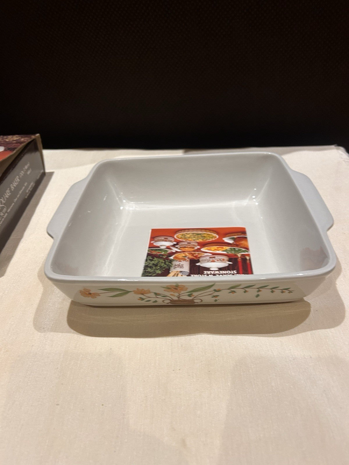 Vintage Countryside Stoneware Collection Baking Dishes – Japan – Boxed (1985)