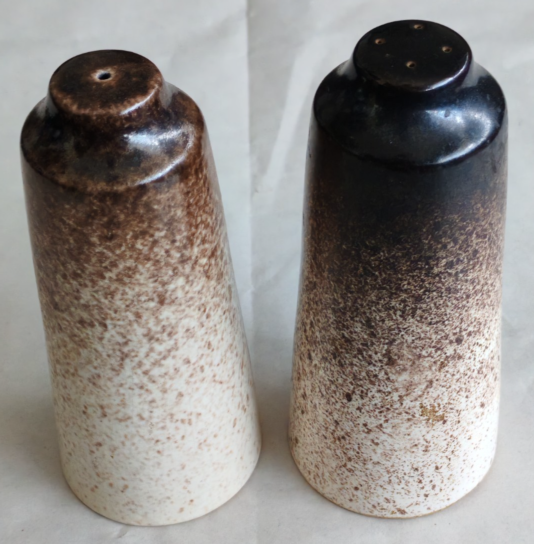 Vintage Studio Pottery Salt & Pepper Shakers