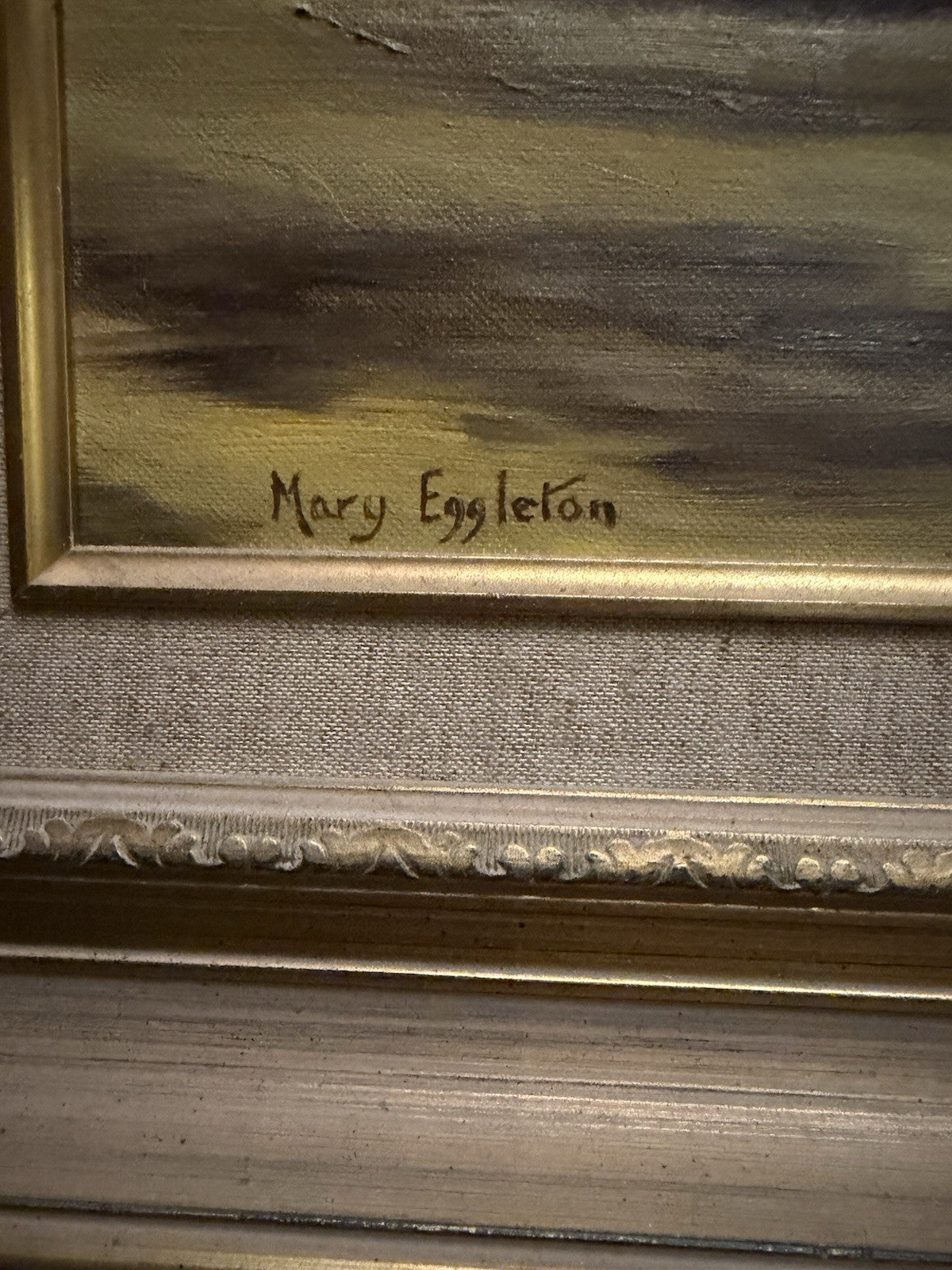 Mary Doxey Eggleton Original Oil Painting Kameruka NSW Australian Artist