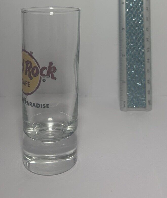 HARD ROCK CAFE SURFERS PARADISE SHOT GLASS SOUVENIR - CLOSED LOCATION