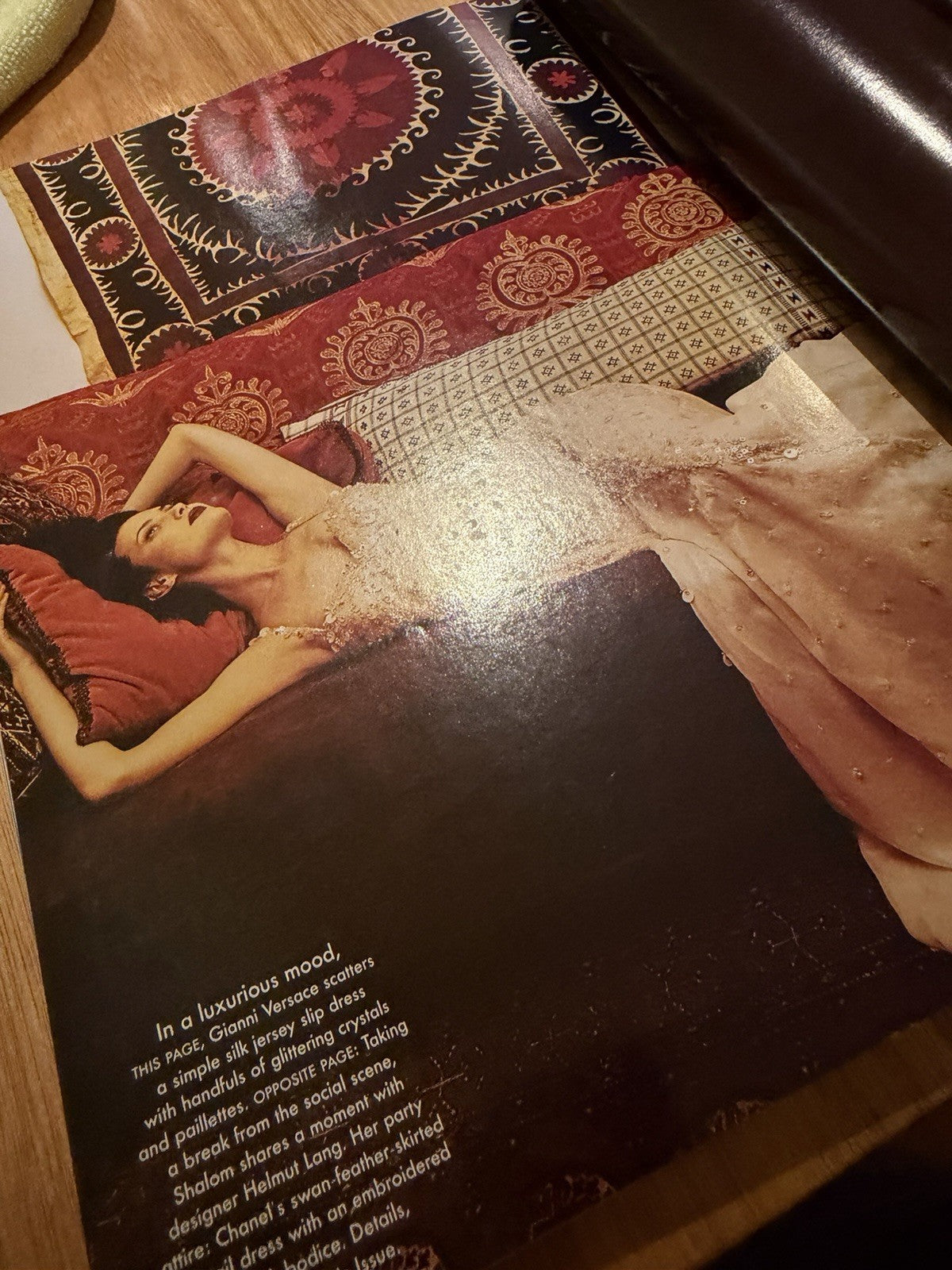 Vogue US March 1995 Claudia Schiffer Steven Meisel Nan Goldin Lagerfeld